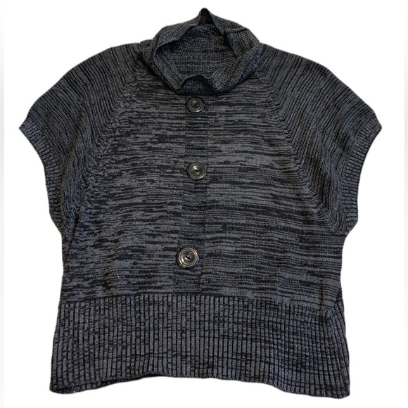 JON & ANNA Gray Marled Cardigan/Bolero - 1X Plus Size - Picture 1 of 5